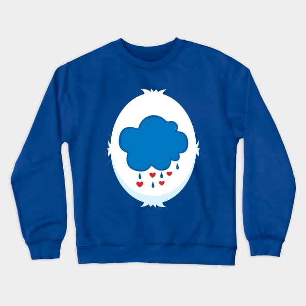 Grumpy Bear Crewneck Sweatshirt by RetroFreak